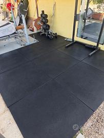 mattonelle/pavimento gommato palestra antitrauma