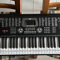 Pianola/ tastiera per pianoforte + flauto e libri