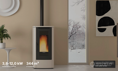Stufa a Pellet Teorema Plus 12kW Ventil. 2 Canali
