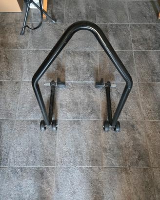 Cavalletto auto/moto universale con doppi attacchi