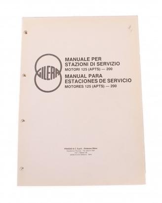 Manuale officina per motori Gilera APTS 125 e 200
