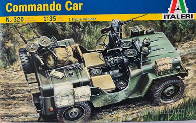 JEEP COMANDO CAR  scala 1:35 ITALERI 