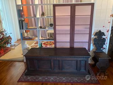 Cassapanca ‘800 originale in legno massello