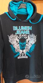 Felpa doppio cappuccio