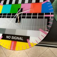 Orologio da parete test no signal vintage