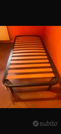 Rete a doghe 90x195 e materasso
