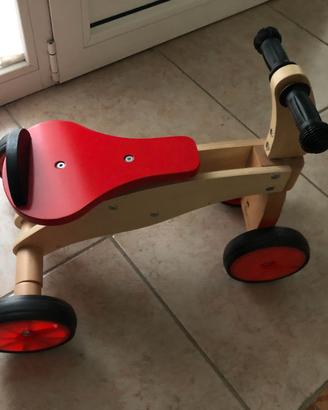 Quadriciclo in legno bolide Small Foot triciclo