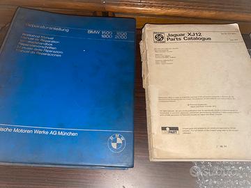 Raccolta di riviste per auto d’epoca e manuali