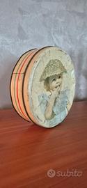 scatola latta vintage 