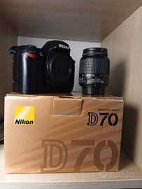 Nikon D70 modificata Infrarossi + Nikon 18-55