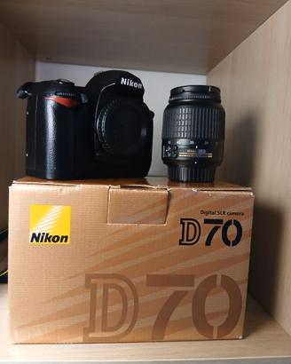 Nikon D70 modificata Infrarossi + Nikon 18-55