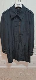 TRENCH BIKKEMBERGS NERO UOMO taglia 50