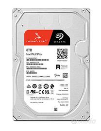 4x HDD Seagate IronWolf Pro 8TB Garanzia 2026
