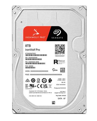 4x HDD Seagate IronWolf Pro 8TB Garanzia 2026