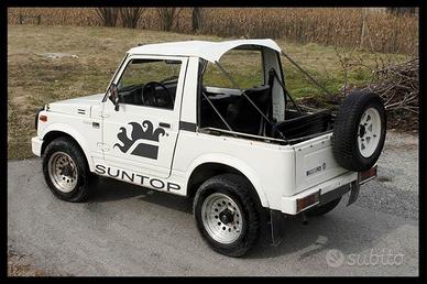 Capote Bikini per Suzuki Samurai SJ Suntop -Bianca