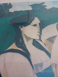 Fotolitografia Remo Brindisi-Firmata a Matita