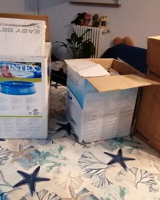 Piscina fuori terra Intex Easy Set + 2 pompe