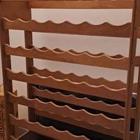 PORTABOTTIGLIE arredo in legno