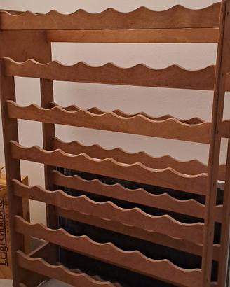 PORTABOTTIGLIE arredo in legno