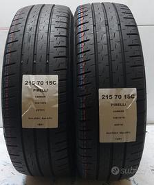 2 GOMME 215 70 15C PIRELLI A1881