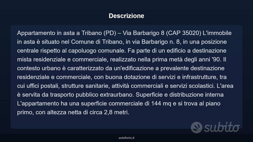 Appartamento – Tribano - Vista 3