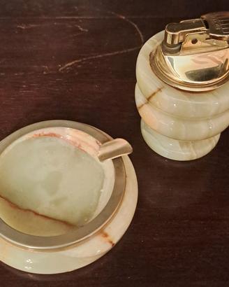 set da fumo in onice