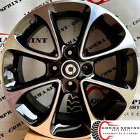 4 CERCHI IN LEGA RAGGIO 15 SMART FORTWO FORFOUR