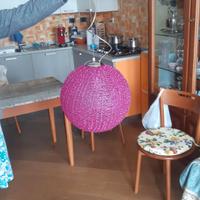 Lampadario fuxia per camera bambina