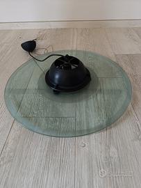 lampadario moderno grande in vetro