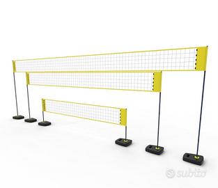 Kit beach volley regolabile