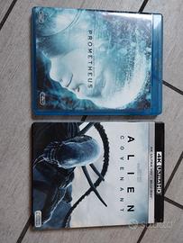 Alien Covenant 4K + Prometheus Blu-ray italiani