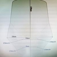 cupolino plexiglas D5 126ST