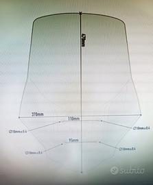 cupolino plexiglas D5 126ST