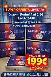 Xiaomi Tab Redmi Pad 2 8/256 4G Nuovo