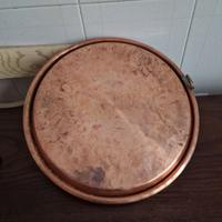 Teglia in rame stagnato per farinata