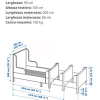 Letto allungabile ikea