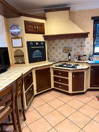 Cucina finta muratura