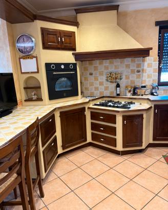 Cucina finta muratura