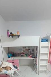 Letto a Soppalco IKEA Stuva con Scrivania