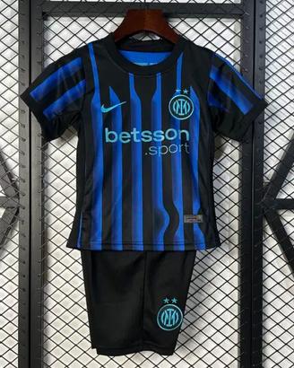 Maglia completo tuta Inter bambino ragazzo 2025