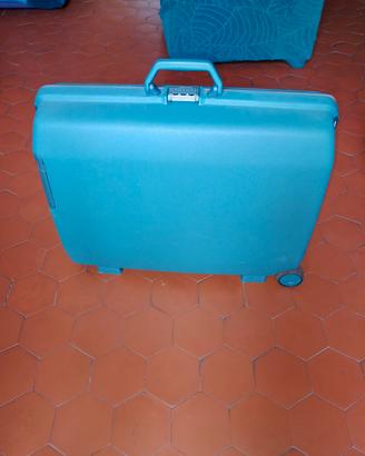 valigia  rigida Samsonite vintage 2 ruote