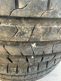 Cerchio gomme pneumatici fiat 500