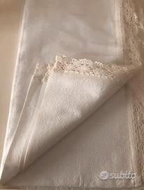 Copriletto PIQUET Antico Balza Fatta A Mano Nuovo