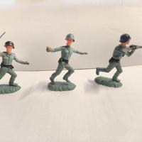 Lotto 3 Soldatini Tedeschi Nardi Italy.