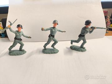 Lotto 3 Soldatini Tedeschi Nardi Italy.