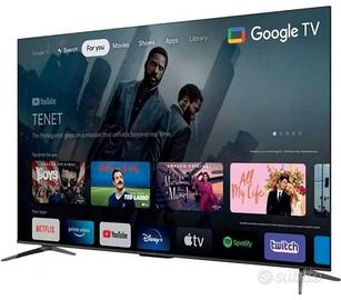 TV QLED 50 pollici TCL 4k