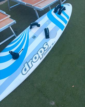 windsurf completo di 2 vele