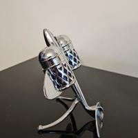 Set sale/pepe anni 50 a forma di aereo 