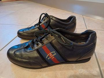 Scarpe nere con lacci donna. Mis.39.Tommy Hilfiger
