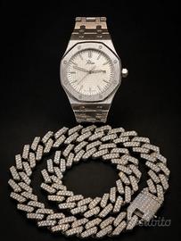 Orologio + Collana Cuban Luxury ✨